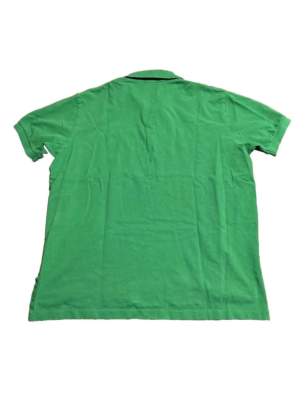 Vintage Polo Ralph Lauren Polo Shirt Men’s Green Polo w\ Yellow Pony Logo - XXL